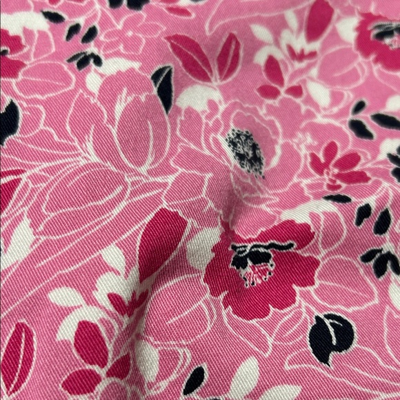 Charter Club Floral Pink Cropped Pants - Picture 7 of 10